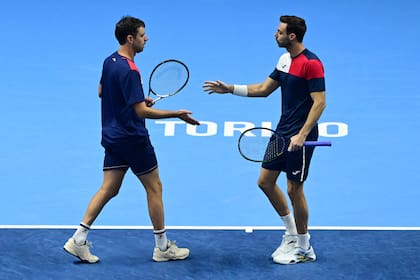 El argentino Horacio Zeballos y el español Marcel Granollers cayeron ante el estadounidense Rajeev Ram y el británico Joe Salisbury en la final de dobles de las ATP Finals, en Turín