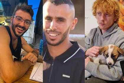 El argentino-israelí Alon Shamriz, Samar Talalka y Yotam Haim