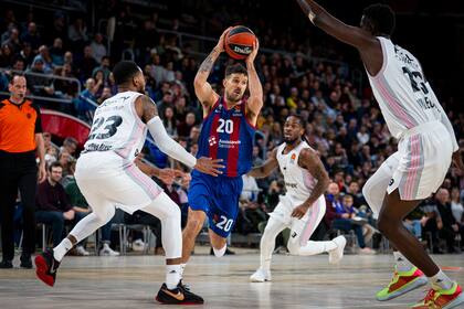 El argentino Nicolás Laprovittola, jugador de Barcelona