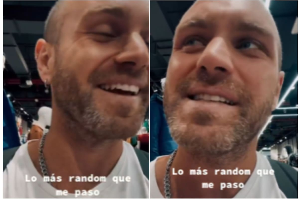 El argentino no pudo disimular su asombro (Foto: captura de video)