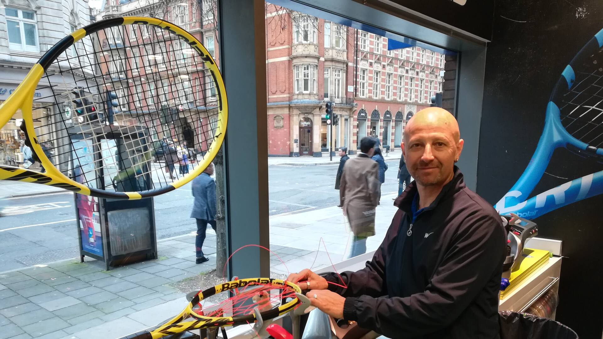 El argentino que encordó las raquetas de Nadal y Nole en Wimbledom