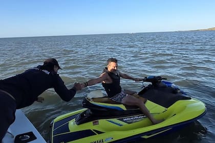 El argentino rescatado en Punta del Este