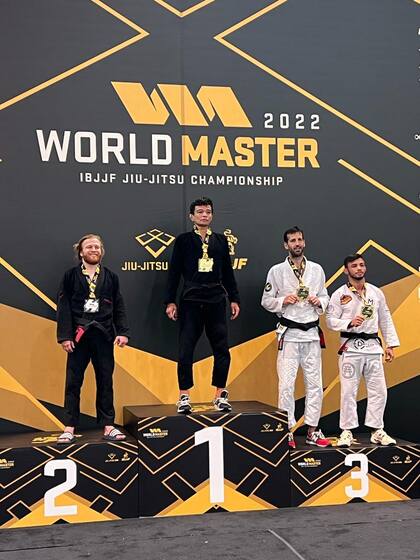 El argentino Santiago Furlong se llevó el bronce en el campeonato mundial del jiu jitsu en Las Vegas