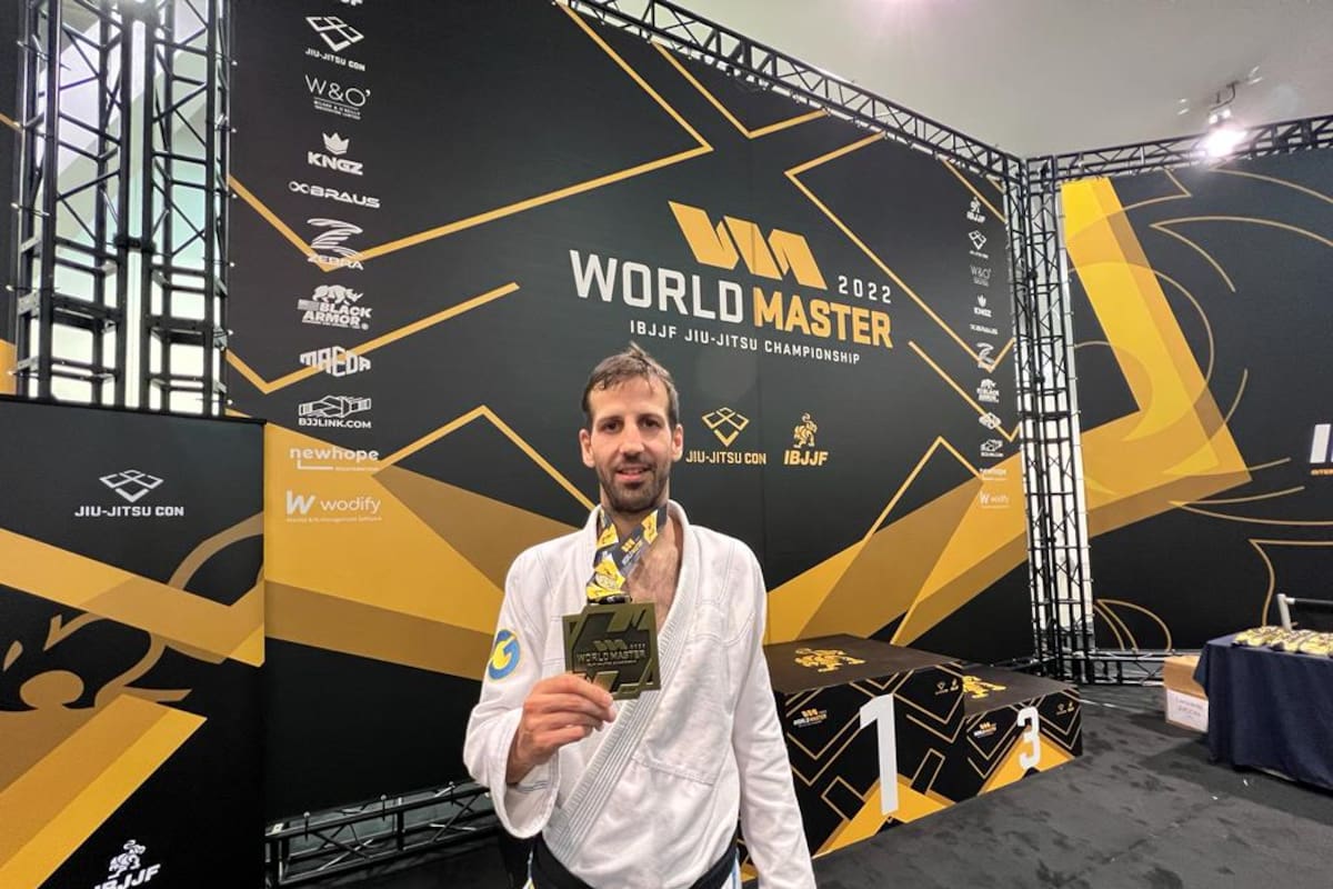 El argentino Santiago Furlong se llevó el bronce en el campeonato mundial del jiu jitsu en Las Vegas
