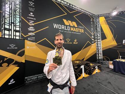 El argentino Santiago Furlong se llevó el bronce en el campeonato mundial del jiu jitsu en Las Vegas