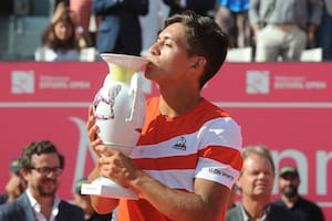 El argentino Sebastián Báez, campeón en el Estoril Open.