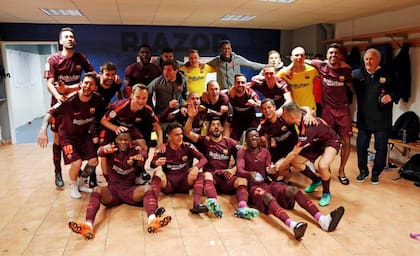 El argentino y el colombiano salieron campeones juntos con el Barcelona