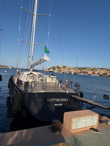 El ARISTARCHOS 1 en Porto Cervo, listo para la Rolex Swan Cup 2026