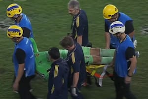 El arquero Brey evitó una lesión ósea y Ubeda confía en que llegue para los octavos de final ante Huracán