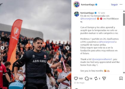 El arquero de Los Leones disfruta de un presente soñado en la liga de los Países Bajos