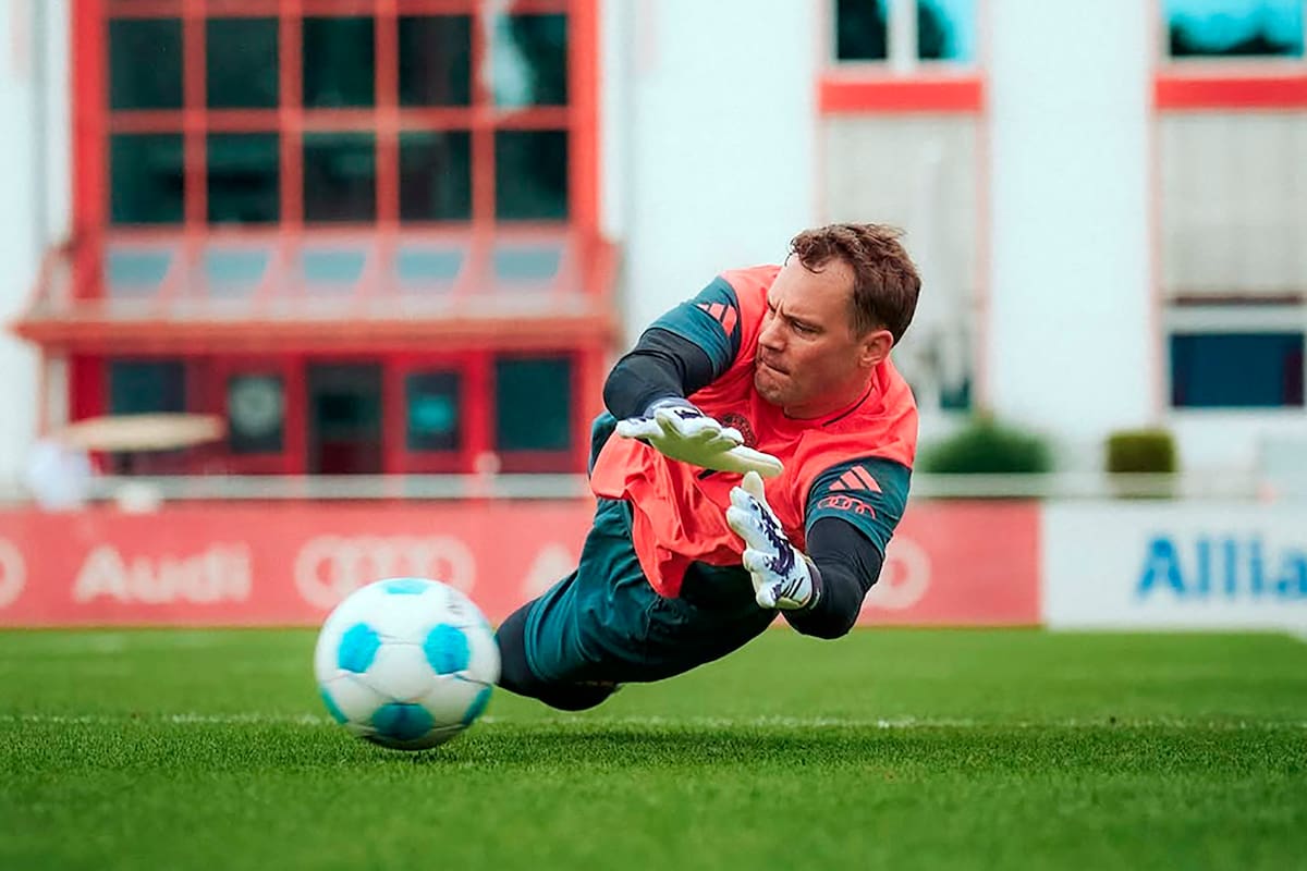 El arquero Manuel Neuer, de 40 años, jugará su quinto Mundial