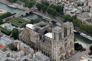 Francia. La cúpula de Notre Dame, también en riesgo por la ola de calor