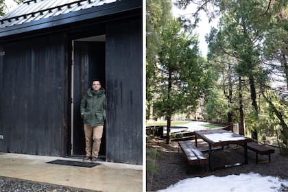 El arquitecto Tulio Rossini, a cargo del proyecto y la dirección de obra.
