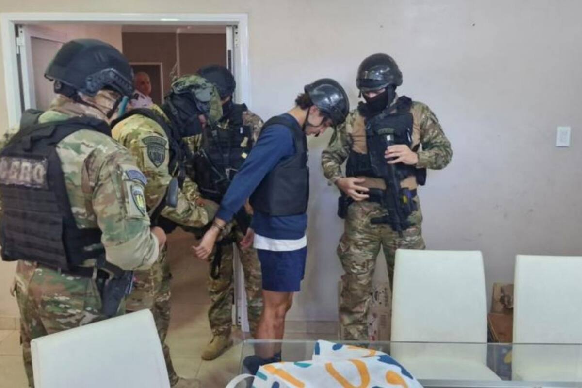 El arresto de Santiago Bagne, acusado de participar en la golpiza a Patricio Ledezma