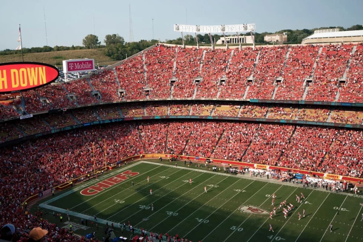El Arrowhead Stadium, la casa de los Dallas Cowboys de la NFL en Texas