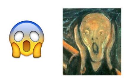 El arte también llegó al emoji. Foto: Emojipedia