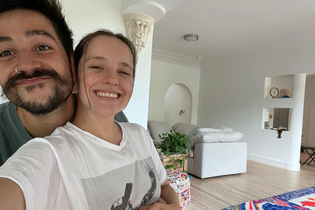 El arte y el amor es algo que los une y así lo demostraron en la casa que construyeron (Foto Instagram de @camilo)