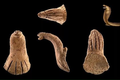 El artefacto con forma de serpiente tiene 4000 años de antigüedad