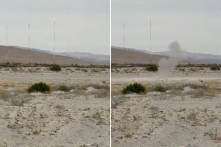 Un marine llegó a un aeropuerto en California con un explosivo activo