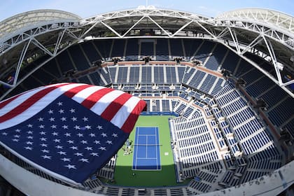 El Arthur Ashe del US Open, el estadio de tenis más grande del mundo, con capacidad para 23.771 personas