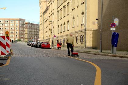 Weckert creó un embotellamiento virtual de tráfico frente a las oficinas de Google en Berlín