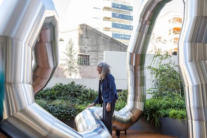 El artista argentino Diego Bianchi desarrolló una obra para un proyecto inmobiliario en Caballito del empresario Gerardo Azcuy