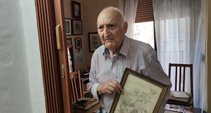 El artista catalán conserva a los 100 años una rutina que repite desde joven (Foto: Captura La Vanguardia)