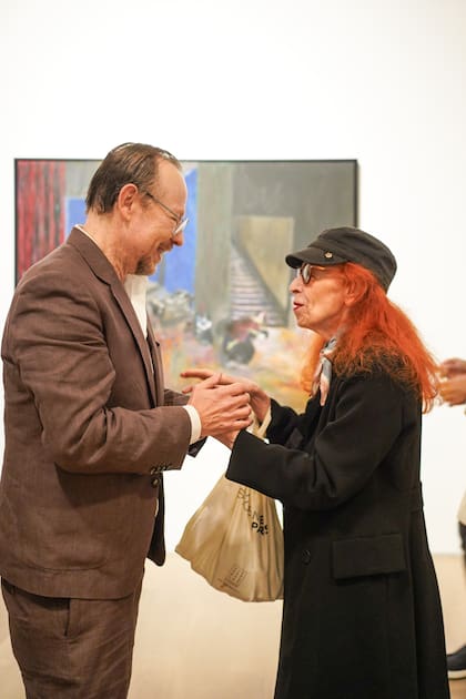El artista conversa con Delia Cancela