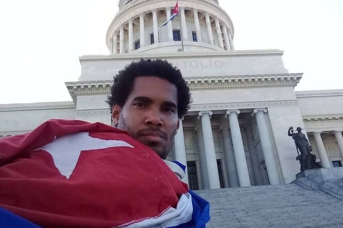 El artista cubano Luis Manuel Otero Alcántara es uno de los fundadores de la agrupación disidente Movimiento San Isidro