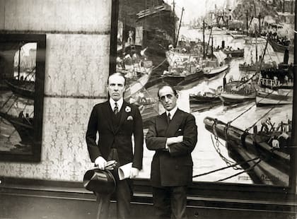 El artista en Londres, en 1930. Había cumplido los 40 años.