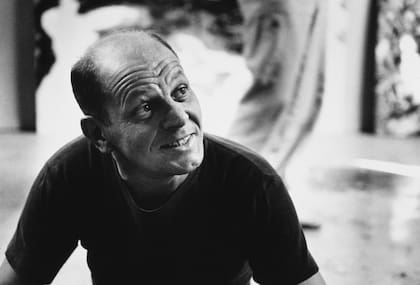El artista estadounidense Jackson Pollock (1912-1956)