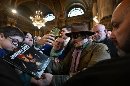 El artista estadounidense Johnny Depp fue declarado ciudadano ilustre de La Plata semanas atrás.