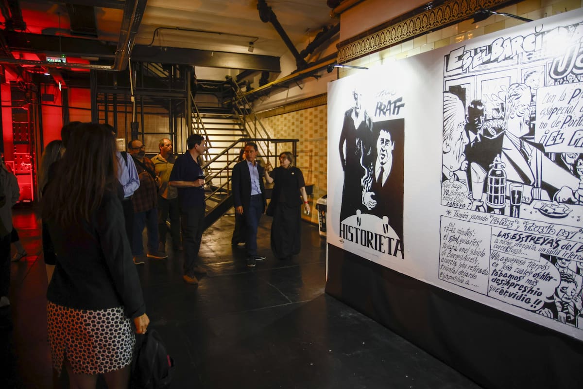 El artista y dibujante José Muñoz es el padrino de la primera Bienal de Historieta porteña del siglo XXI, y el principal homenajeado
.