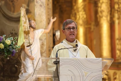 El arzobispo de Buenos Aires, Jorge Ignacio García Cuerva, encabezó la Misa por la asunción del Papa