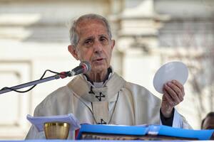 El arzobispo de Buenos Aires, Mario Poli, en la misa de San Cayetano