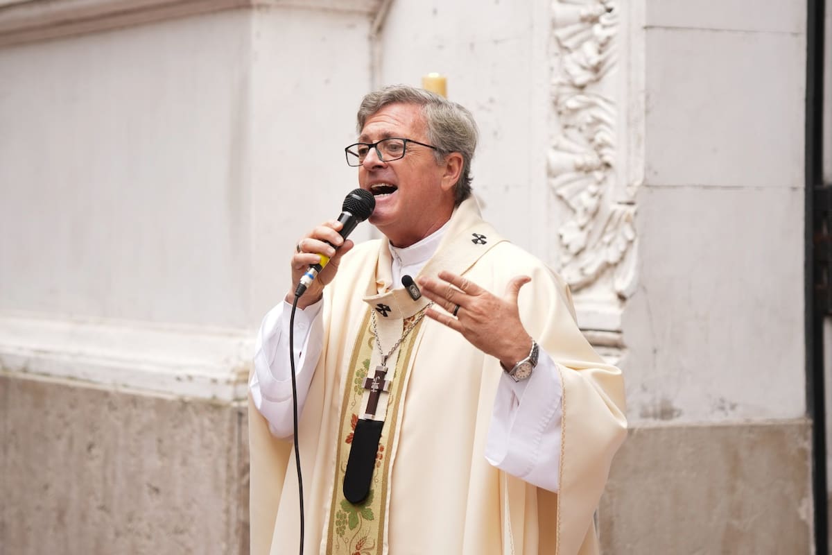 El Arzobispo de Buenos Aires, monseñor Jorge García Cuerva