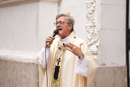 El Arzobispo de Buenos Aires, monseñor Jorge Ignacio García Cuerva
