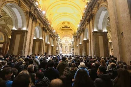 El arzobispo de Buenos Aires presidió una misa multitudinaria