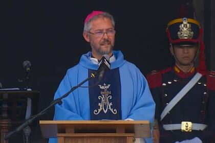 El Arzobispo de Mercedes-Luján, monseñor Jorge Eduardo Scheinig