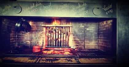 El asador del parador La Huella, en José Ignacio