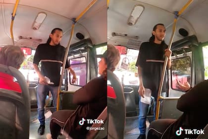 El asaltante fue reprendido por una de las pasajeras del autobús en el que pretendía robar