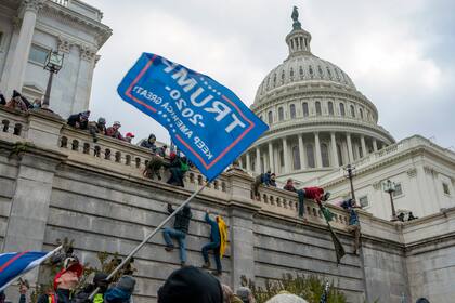 El asalto al Capitolio estadounidense en Washington el 6 de enero del 2021. (AP foto/Jose Luis Magana)