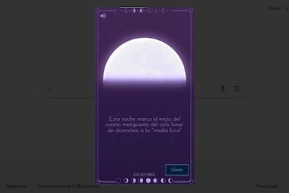 El ascenso de la media Luna de diciembre