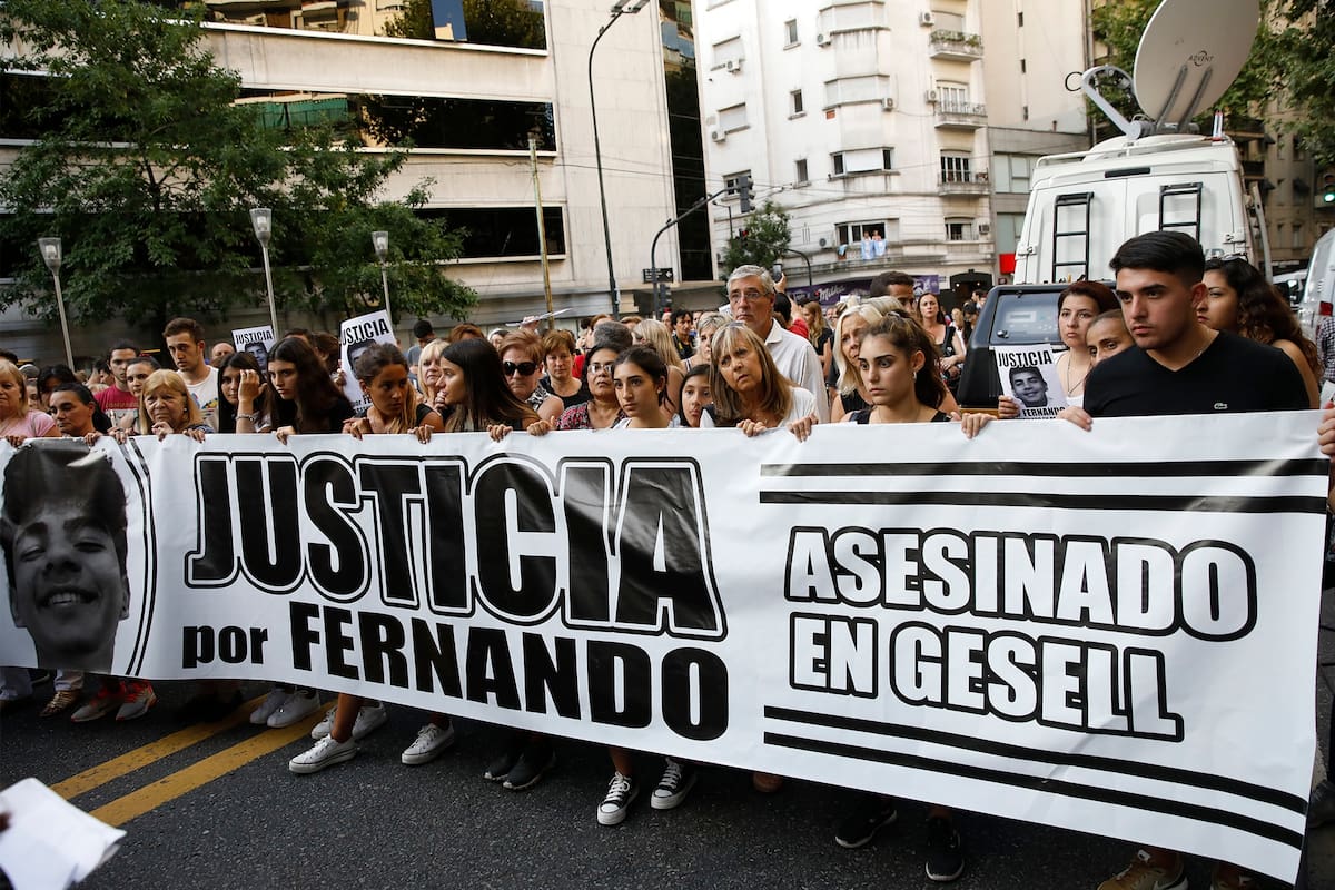 El asesinato de Fernando Báez Sosa fue uno de los casos más impactantes en 2020