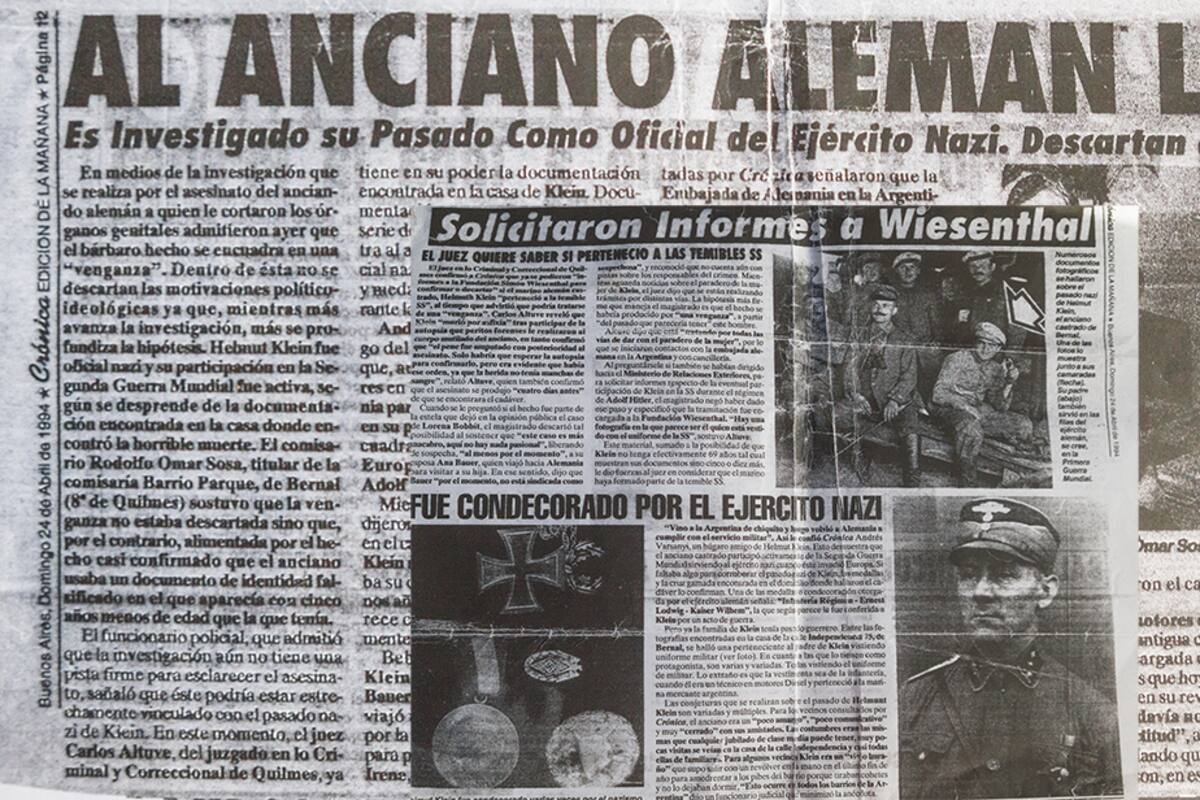 El asesinato de Helmut Klein en Bernal