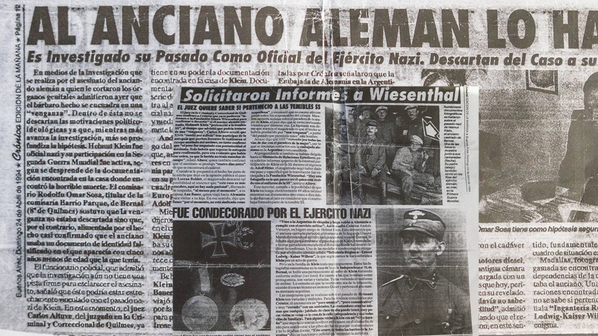 El asesinato de Helmut Klein en Bernal