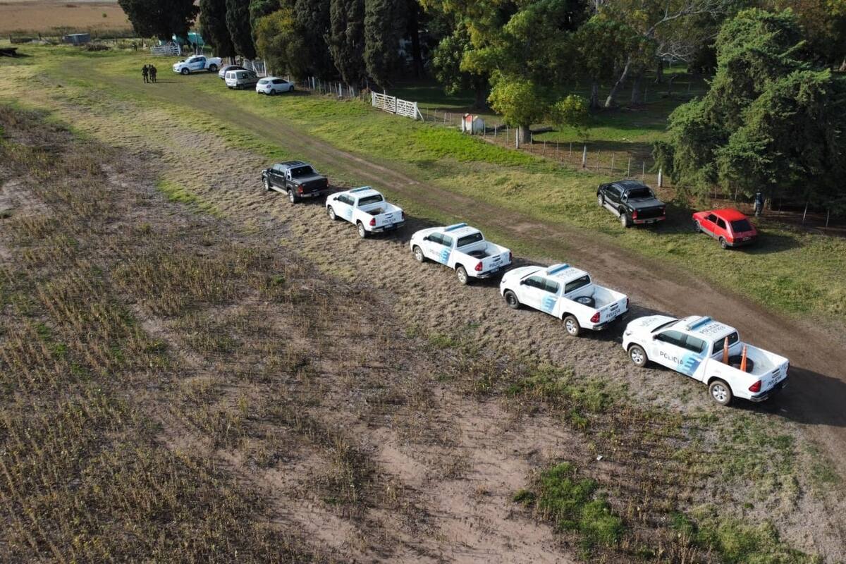 El asesinato de Pio Alberto Iribarren ocurrió en su finca, situada en la ruta nacional N° 8