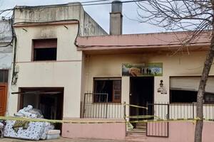 El asilo donde sucedió el incendio en la localidad de Treinta y Tres en Uruguay