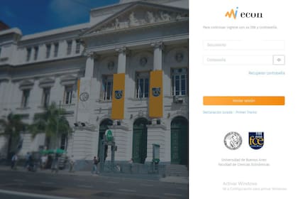 El Asistente de Cátedra "Mi econ" de la Facultad de Ciencias Económicas de la UBA