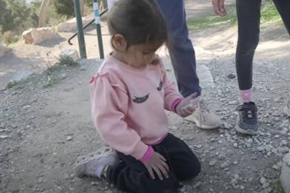 El asombroso hallazgo de la niña israelí (Captura: @israelantiquities)